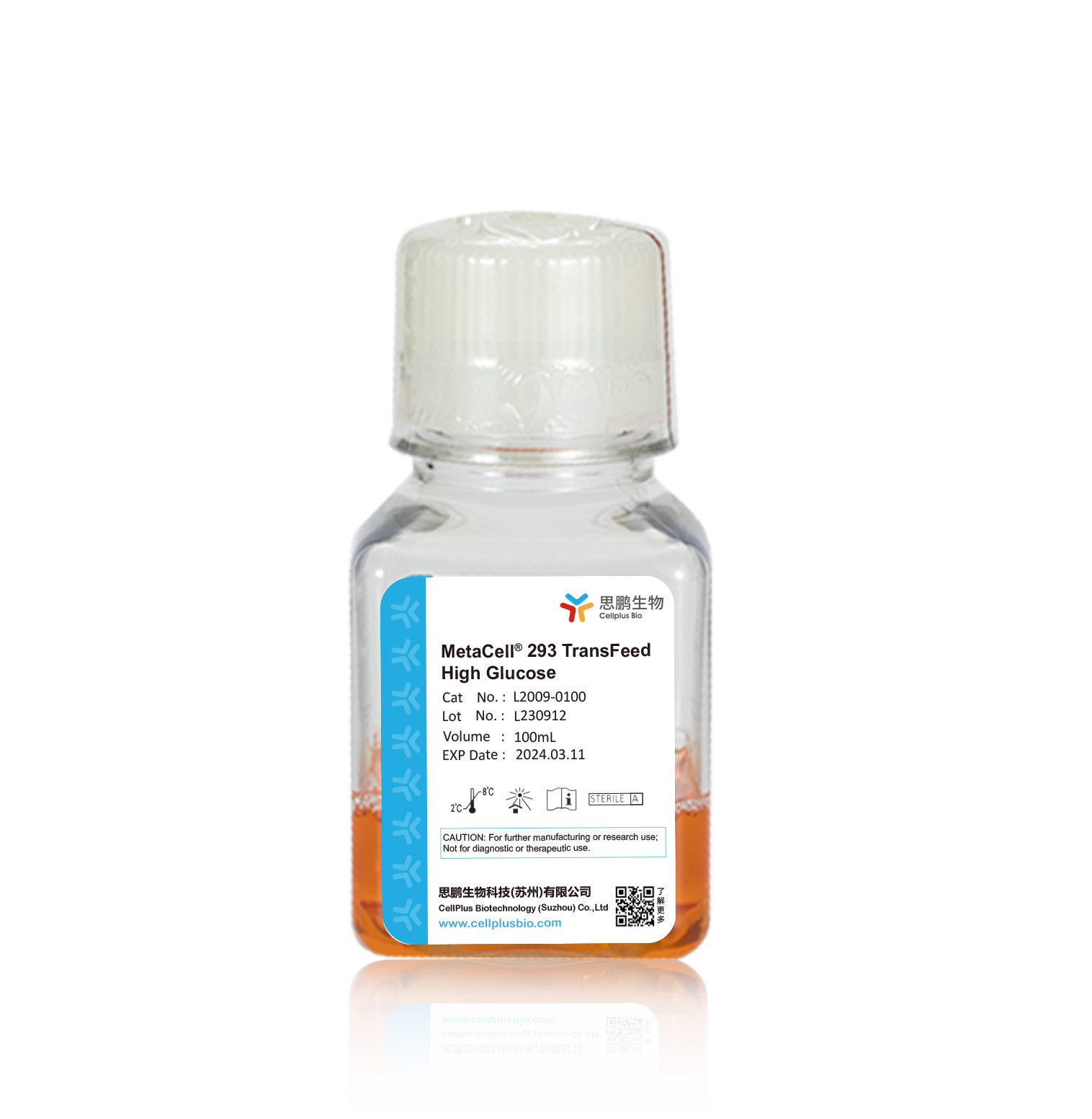 MetaCell<sup>®</sup>293 TransFeed High-Glucose